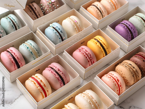 Obraz na płótnie Testy macaron
