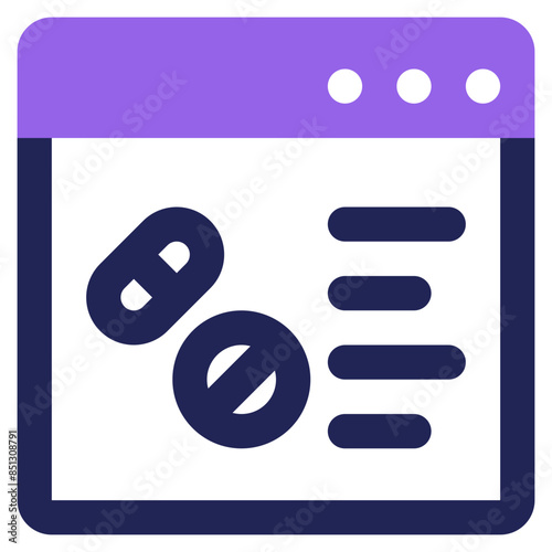medicine online icon