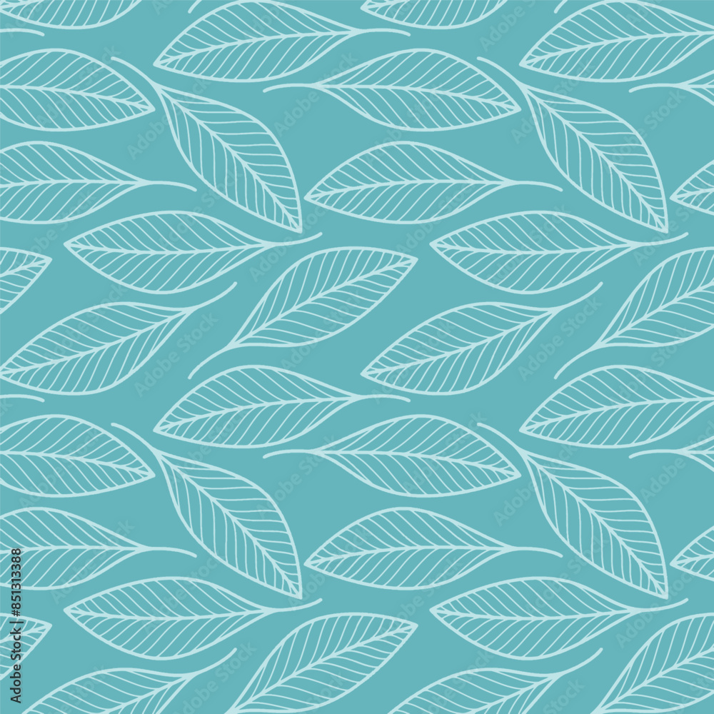 Textile Leaves pattern