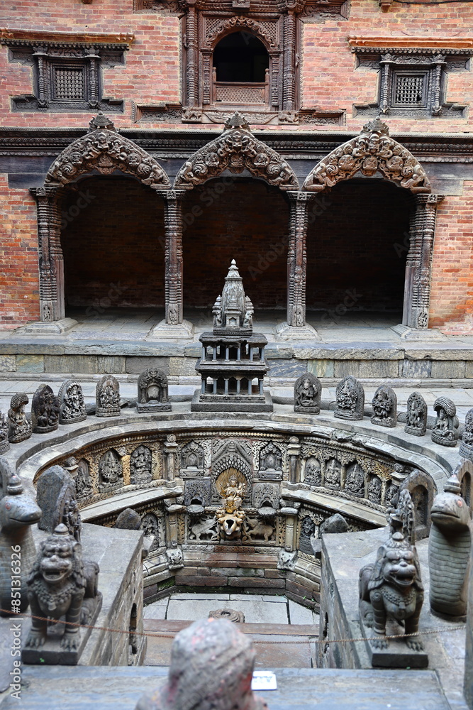 Fototapeta premium Temples and palaces of Patan, Lalitpur, Kathmandu, Nepal, A world heritage site