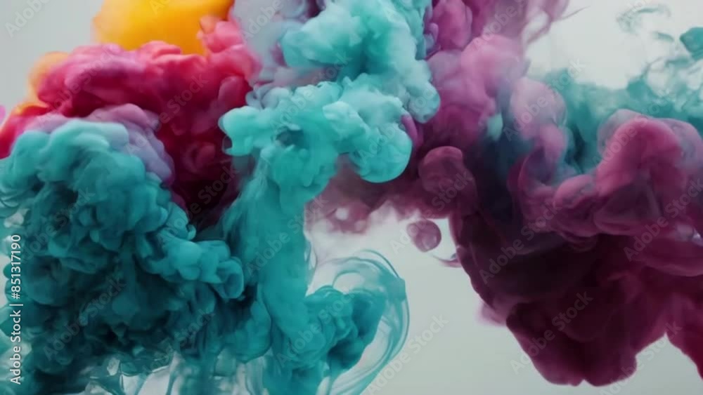 coloring smoke in water. Generate AI
coloring smoke in water. Generate AI