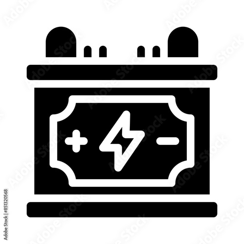 battery glyph icon