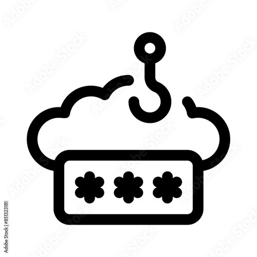 privacy line icon