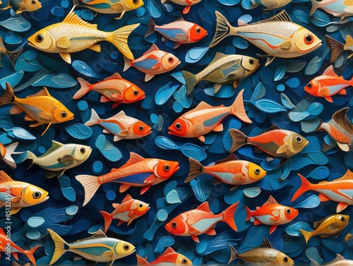 fish in the water