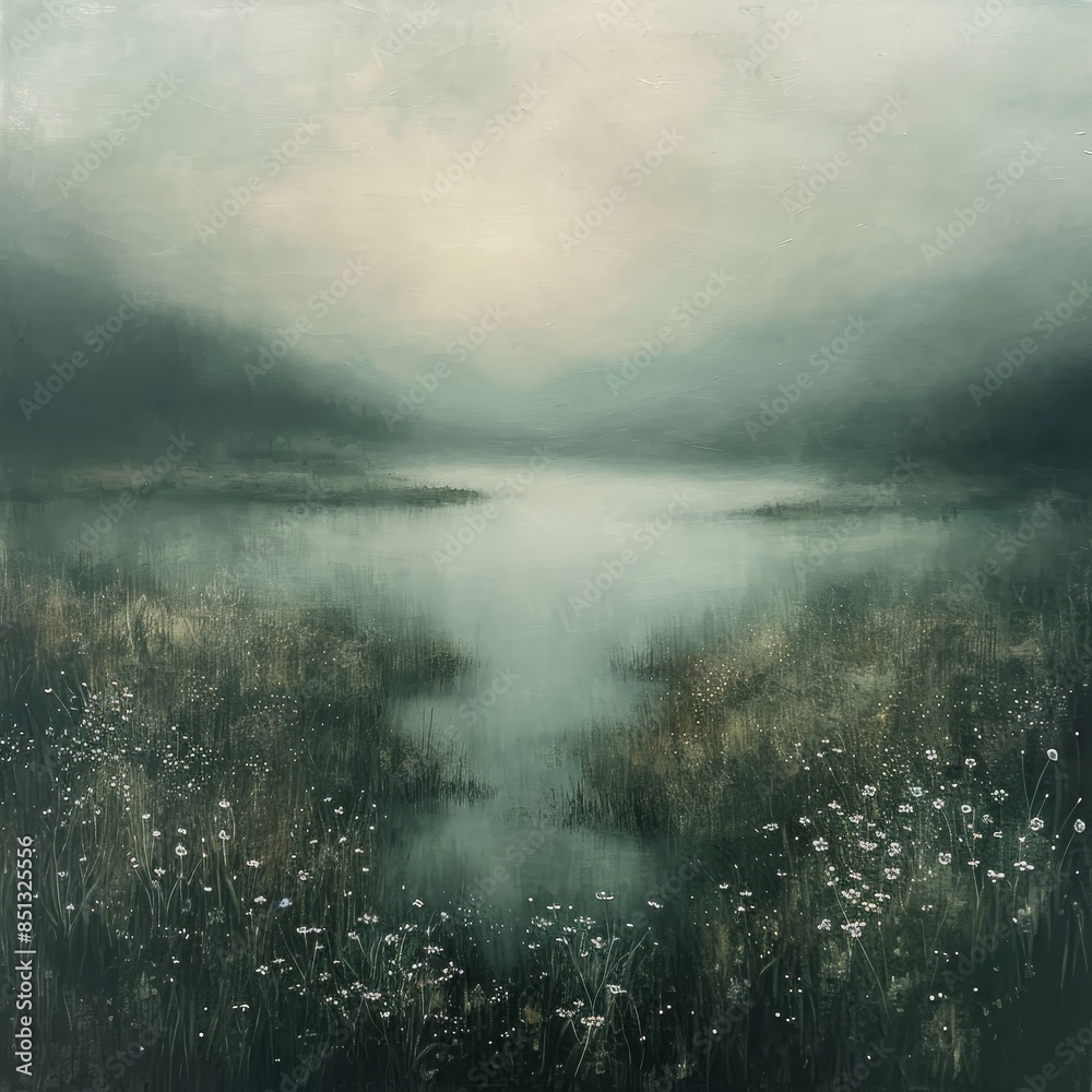 Serene Ethereal Meadows Serene Ethereal Meadows