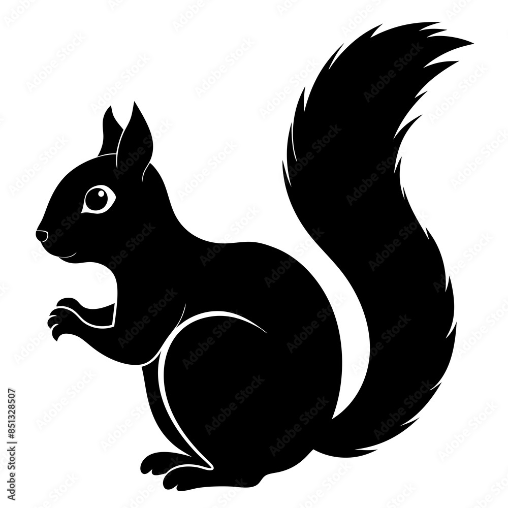 squirrel with nut squirrel with nut