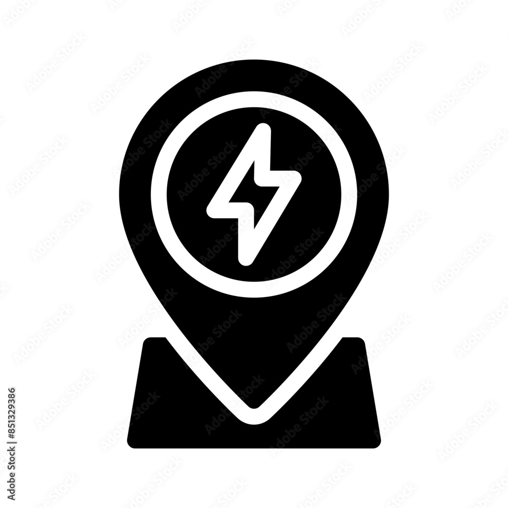 pin glyph icon pin glyph icon