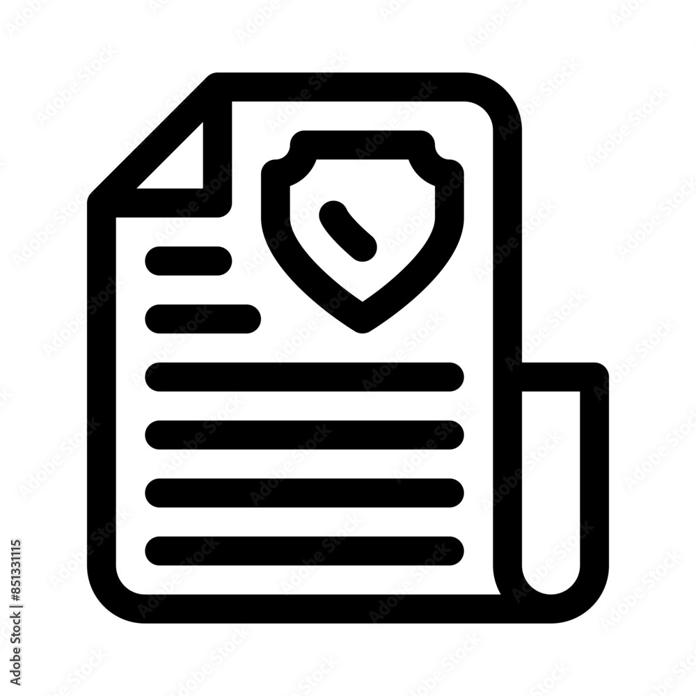 GDPR line icon GDPR line icon