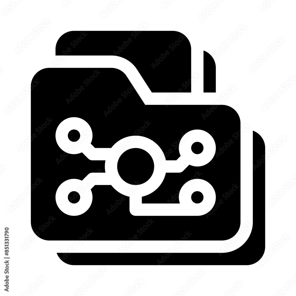 data glyph icon