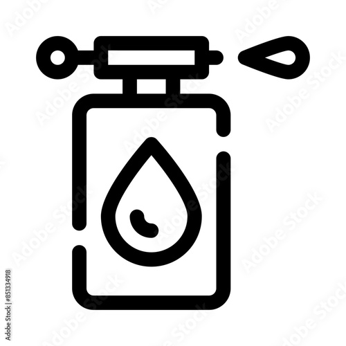 blowtorch line icon