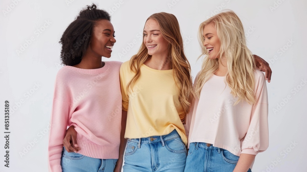 Obraz premium The smiling friends group