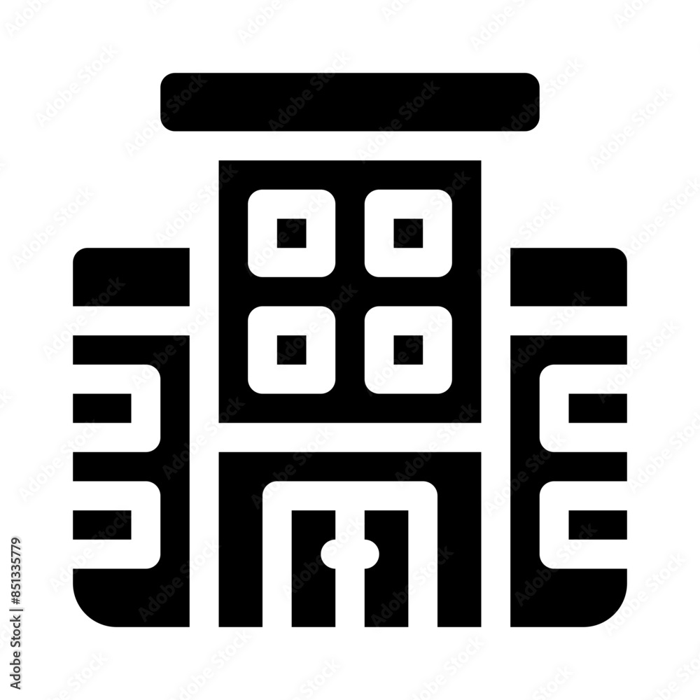 building glyph icon building glyph icon