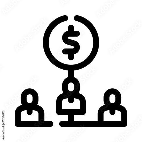 stakeholders line icon