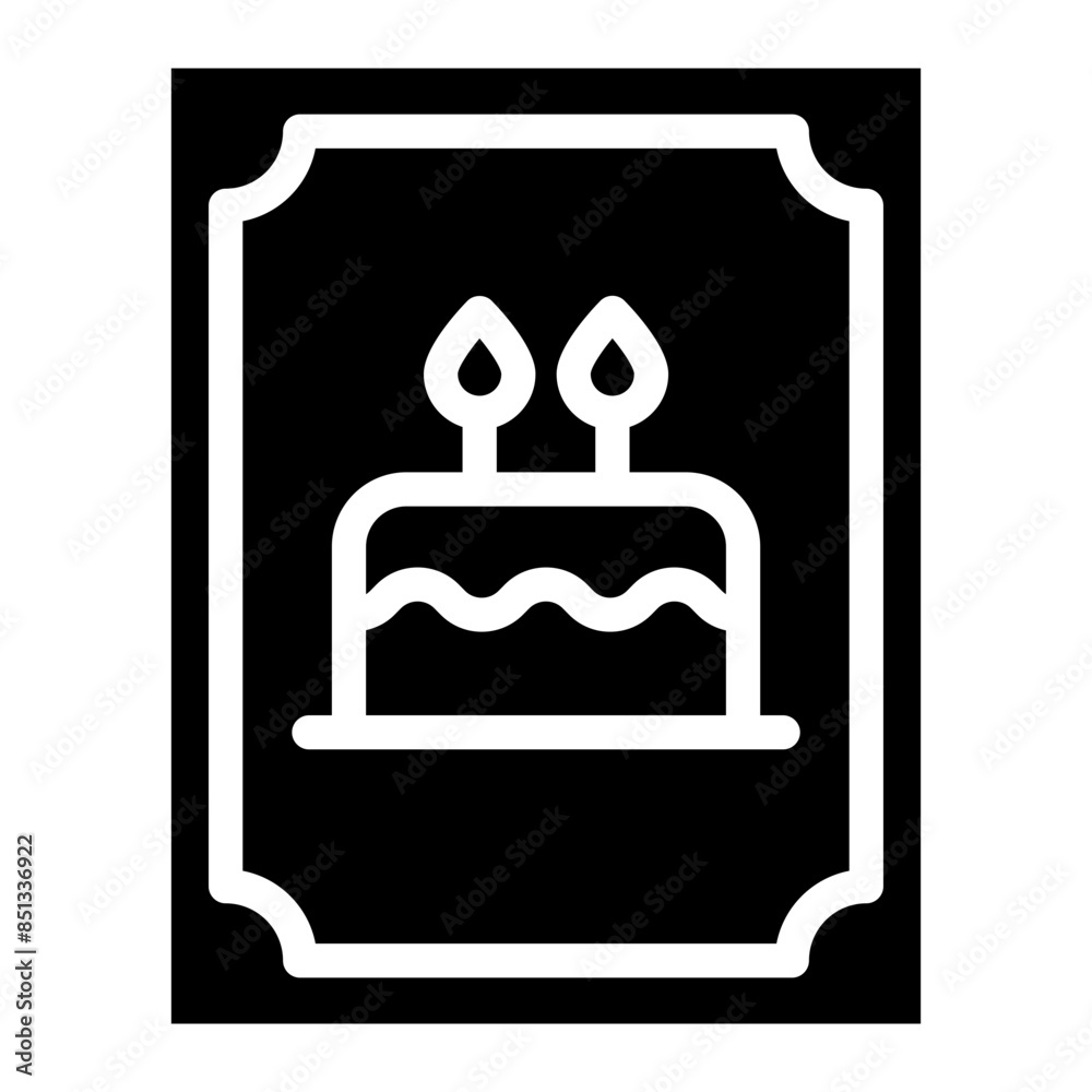 Obraz premium birthday card