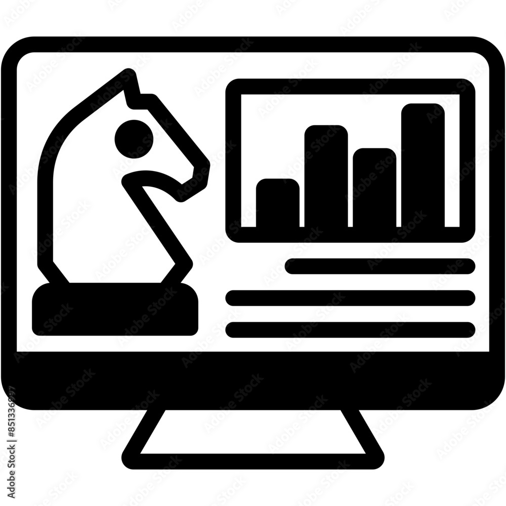 Data Strategy Icon Data Strategy Icon