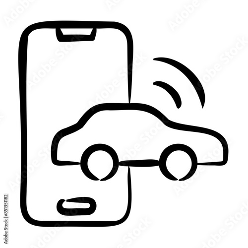 Ride Hailing Icon