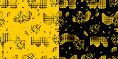 Vibrant floral illustrations features intricate designs with bold, colorful patterns, perfect for various creative projects. Ideal for textiles, stationery, wallpapers, and digital media etc.
