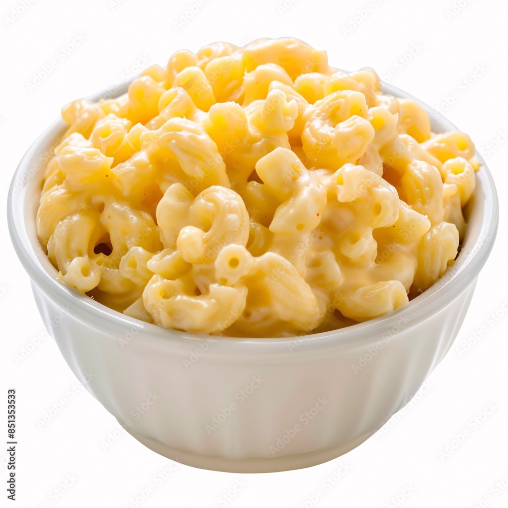 a bowl of Creamy Macaroni and Cheese a bowl of Creamy Macaroni and Cheese