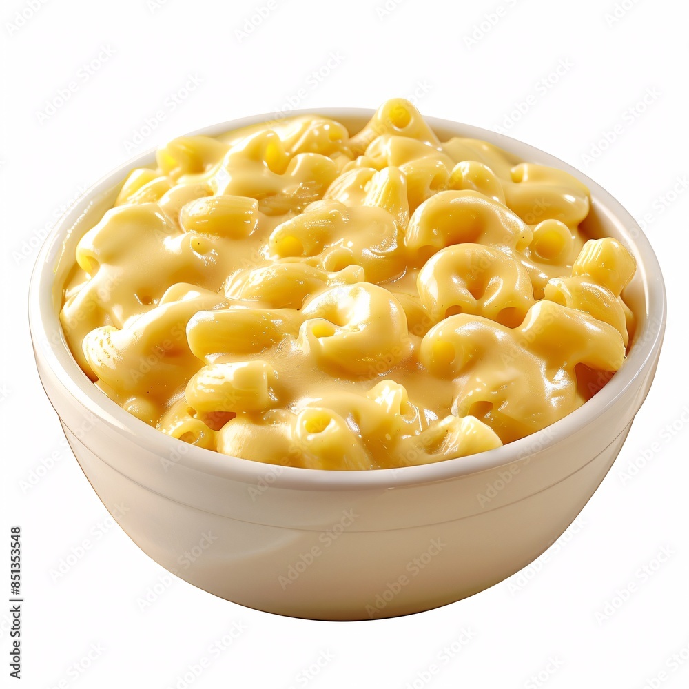 a bowl of Creamy Macaroni and Cheese a bowl of Creamy Macaroni and Cheese