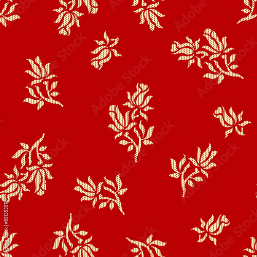 Vibrant floral illustrations features intricate designs with bold, colorful patterns, perfect for various creative projects. Ideal for textiles, stationery, wallpapers, and digital media etc.
