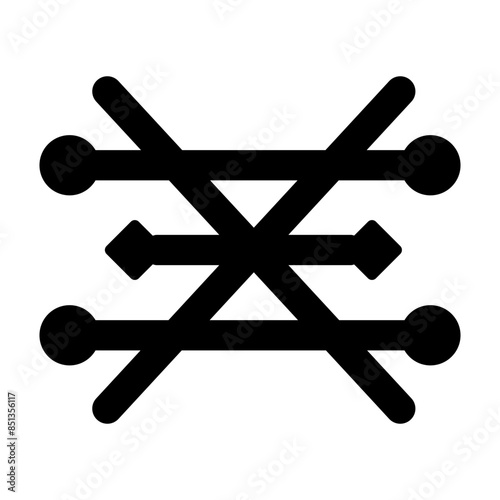 Check this solid icon of copper symbol 