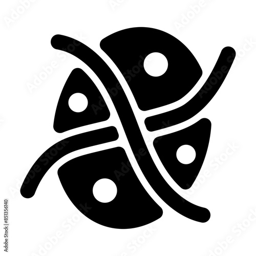 Well-designed solid icon of verdigris symbol 