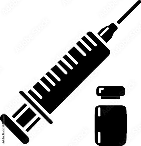 syringe icon vector illustration