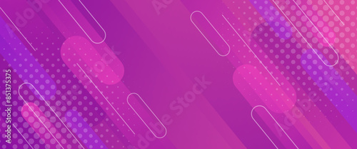 Abstract purple dynamic background. Modern geometric banner background. Beautiful vector design for templates, banners, covers, websites, pages, and headers