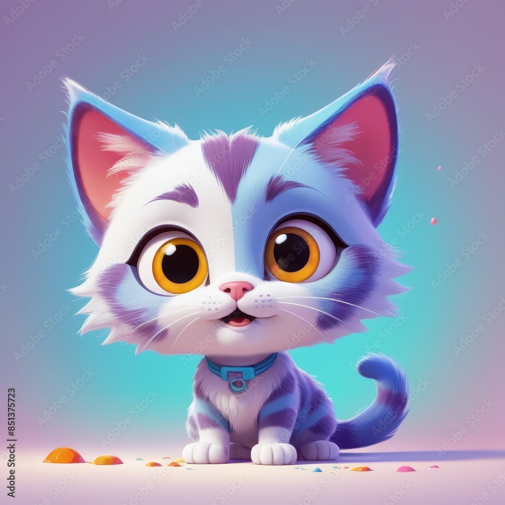 there is a cat that is sitting there is a cat that is sitting