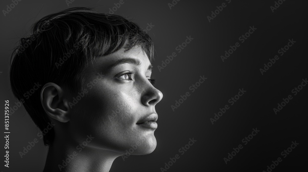 The Profile of a Woman The Profile of a Woman