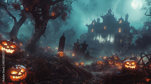 Halloween Themed Background
