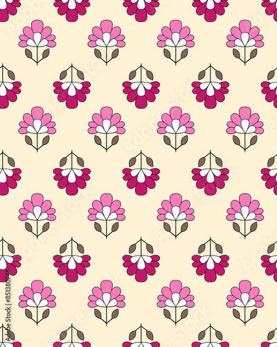 Vibrant floral illustrations features intricate designs with bold, colorful patterns, perfect for various creative projects. Ideal for textiles, stationery, wallpapers, and digital media etc.