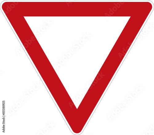 Vorfahrt gewähren - StVo DE, Vektor (SVG)