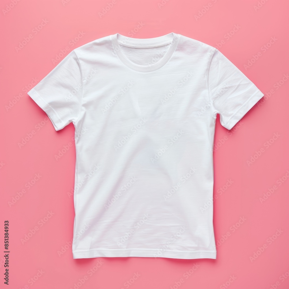 White color t-shirt mockup with copy space for your design presentation. White color t-shirt mockup with copy space for your design presentation.