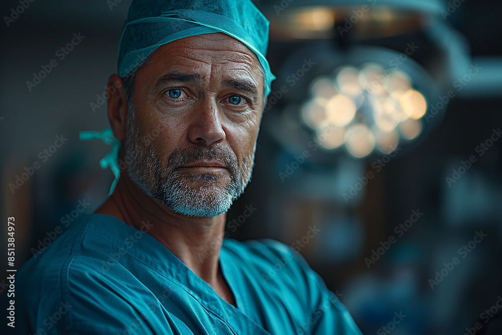 Generative AI - A surgeon in an operation room Generative AI - A surgeon in an operation room