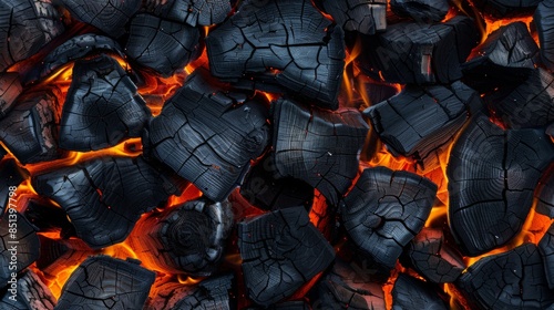 a texture of lots of burning logs