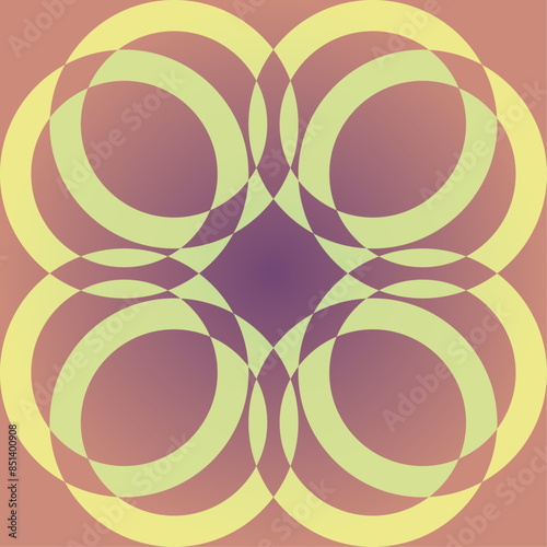 Gradient Decorative Texture Shape
