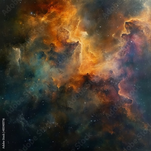 Celestial Harmony: A Nebula Symphony