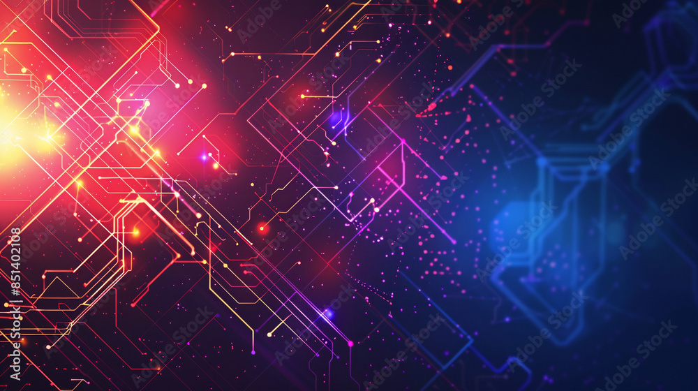 Fototapeta premium world futuristic hight tech corporate business technology background