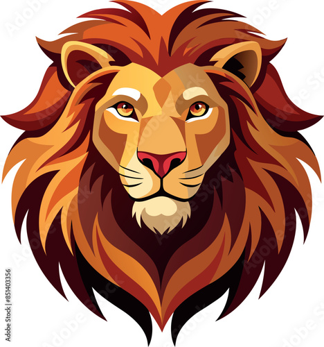 lion head illustration