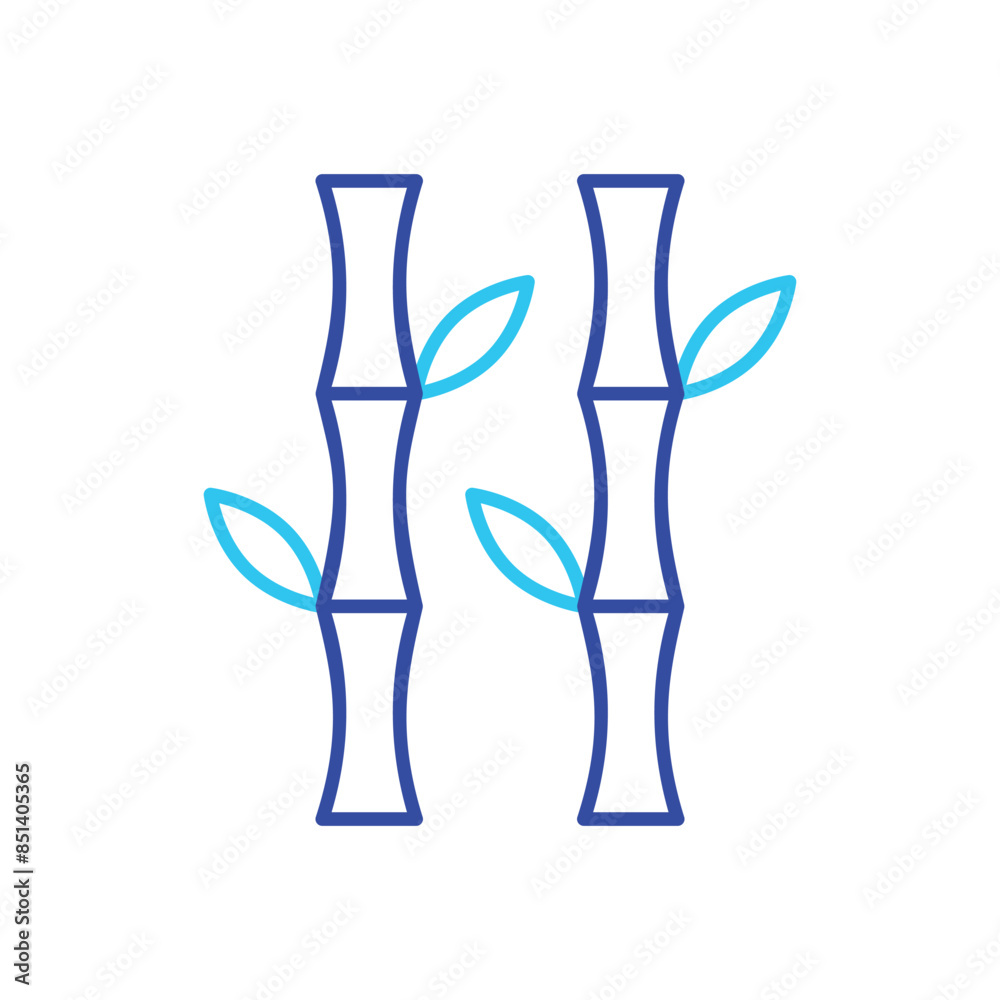 Bamboo vector icon