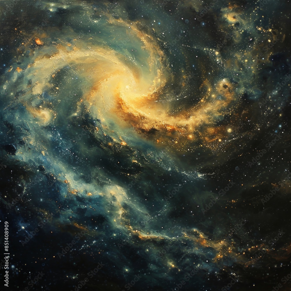 Fototapeta premium Cosmic Street Connect