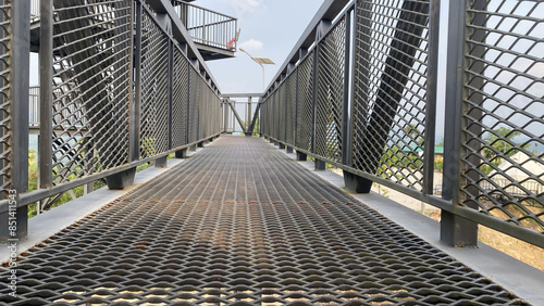 architecture skywalk structure tourism travel songkhla kuan ron hill.