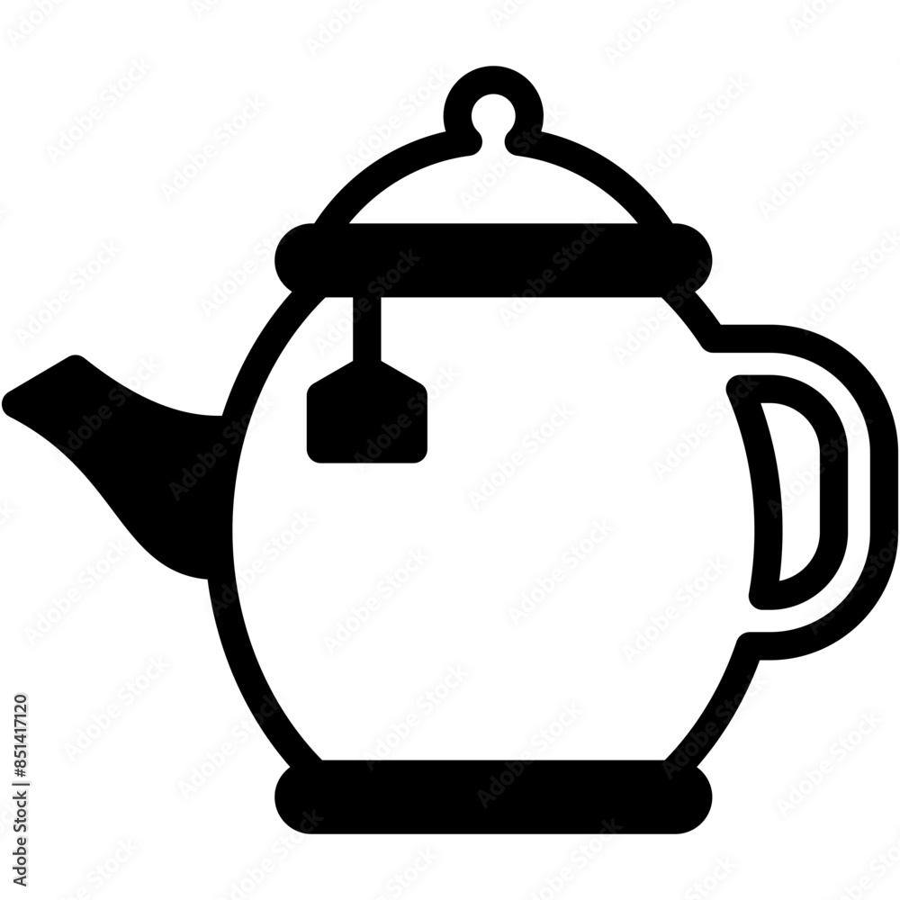 Obraz premium Tea Kettle Icon