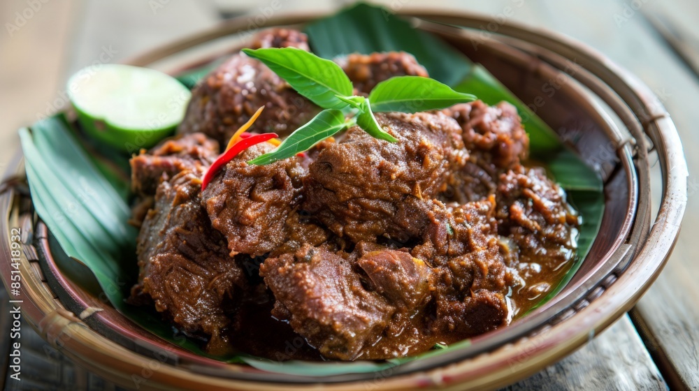 Indonesian Beef Stew with Aromatic Spices Indonesian Beef Stew with Aromatic Spices