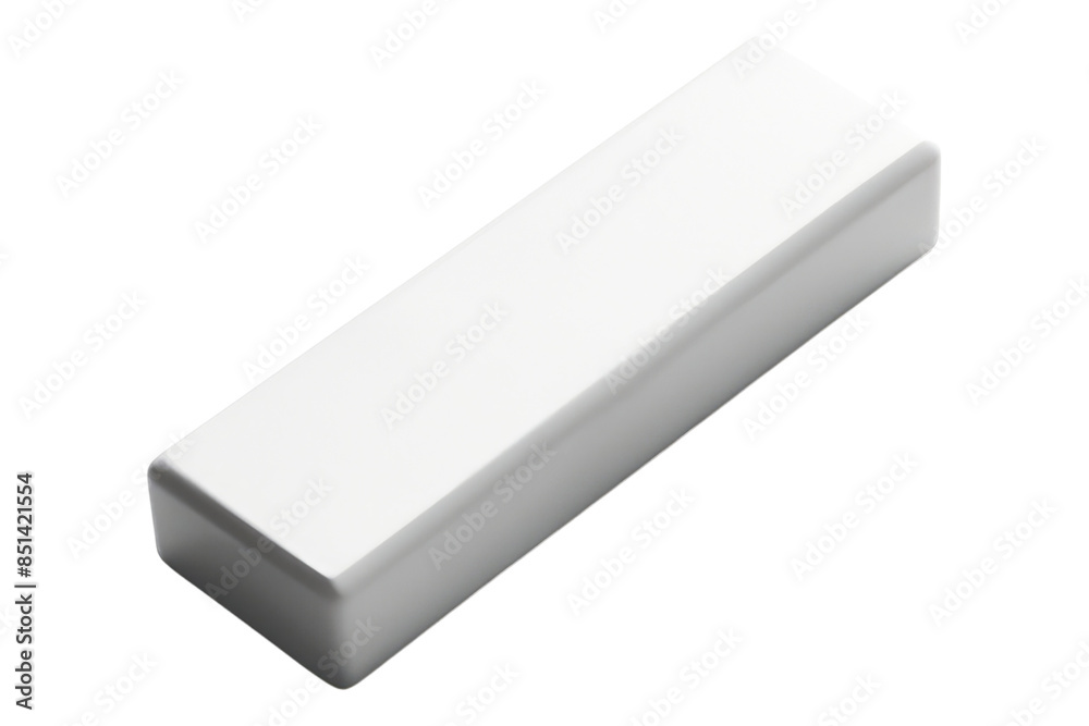 Eraser isolated on transparent background Eraser isolated on transparent background