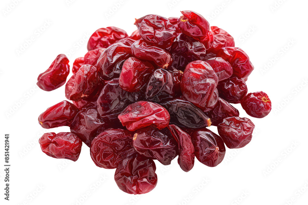 Fresh dried crane berries isolated on transparent background Fresh dried crane berries isolated on transparent background