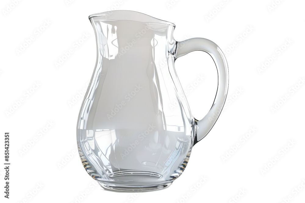 Glass jug isolated on transparent background Glass jug isolated on transparent background