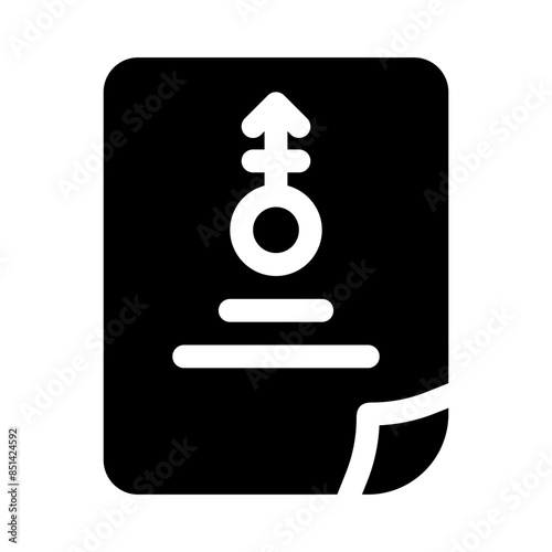manifesto glyph icon