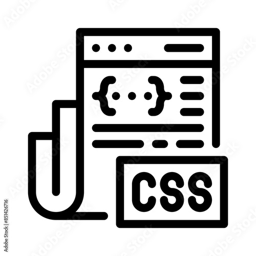 css line icon